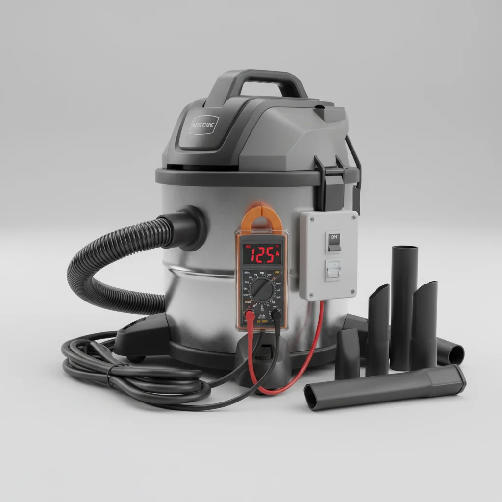 Shop Vacuum Amps: How Many Amps Does a Shop Vac Use?