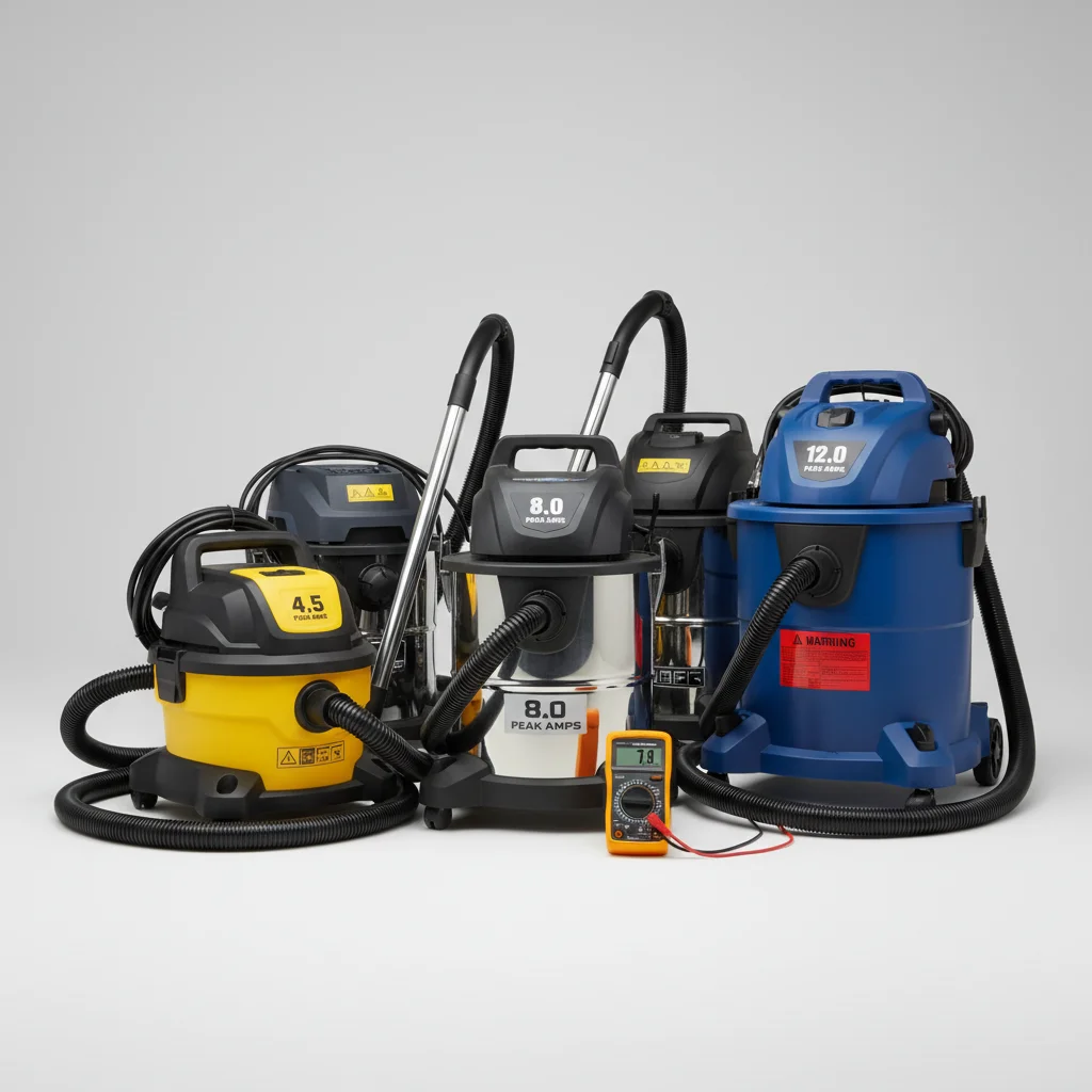 shop vacuum amps