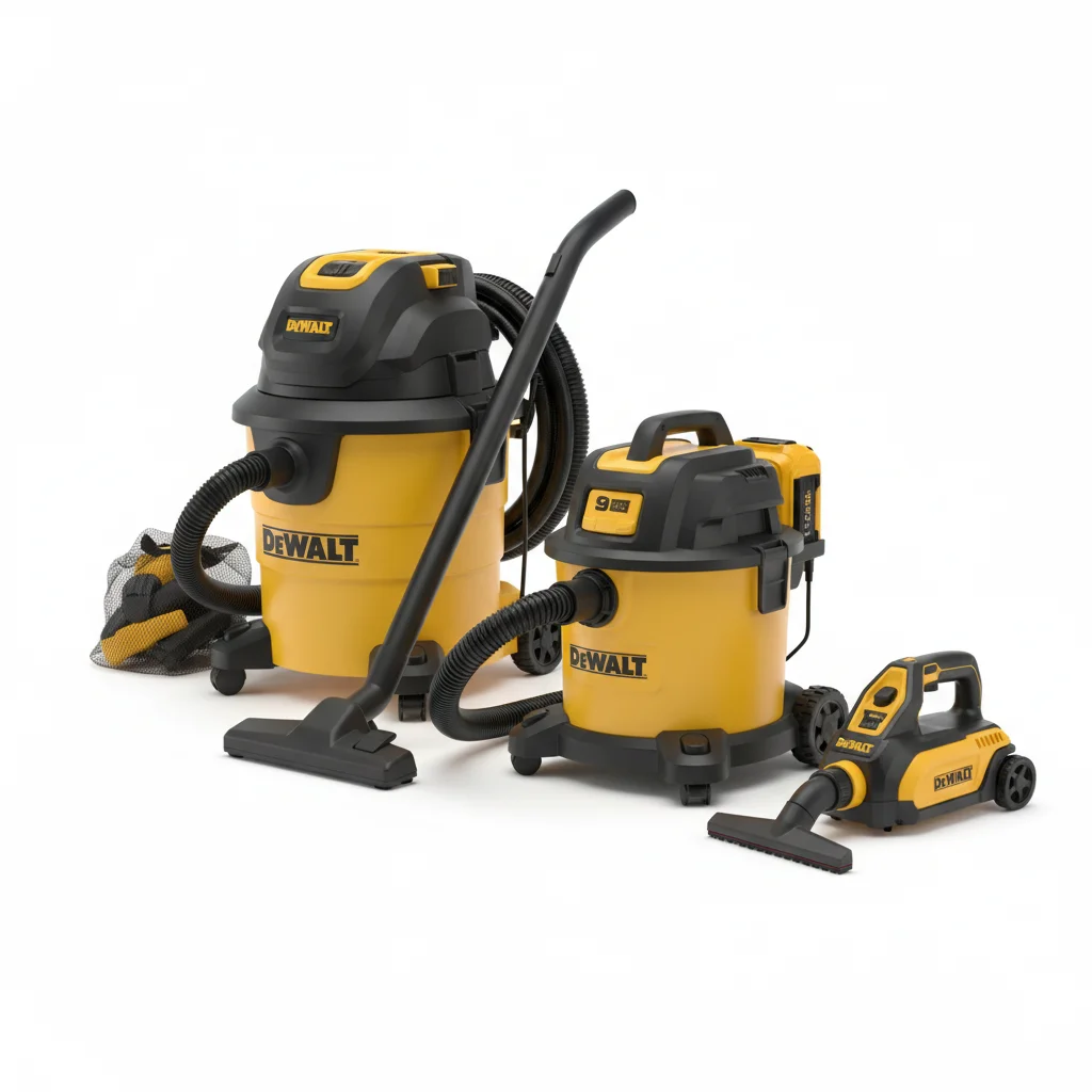 DeWalt Shop Vacuum for Electricians: Top 3 Picks